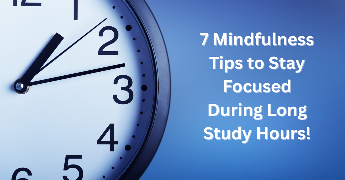 Mindfulness tips to stay focused