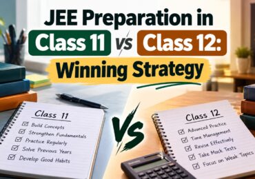 JEE Preparation in Class 11 vs Class 12