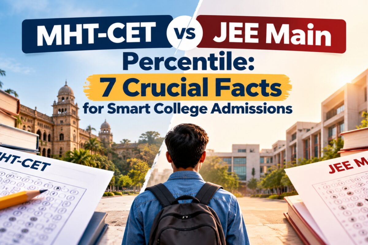 MHT-CET vs JEE Main Percentile
